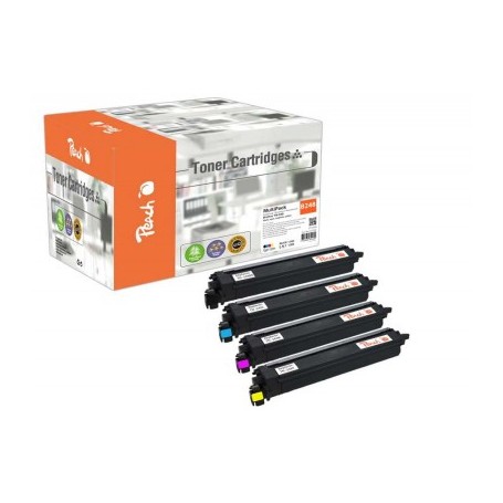 Peach PT1358 cartuccia toner 4 pz Compatibile Nero, Ciano, Magenta, Giallo