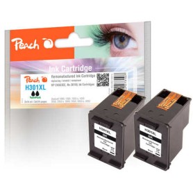 Peach PI300-485 cartuccia d'inchiostro 2 pz Compatibile Resa elevata (XL) Nero