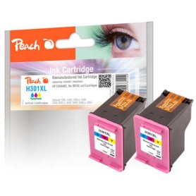 Peach PI300-486 cartuccia d'inchiostro 2 pz Compatibile Resa elevata (XL) Ciano, Magenta, Giallo