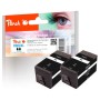 Peach PI300-763 cartuccia d'inchiostro 2 pz Compatibile Resa elevata (XL) Nero