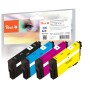 Peach PI200-565 cartuccia d'inchiostro 4 pz Compatibile Nero, Ciano, Magenta, Giallo