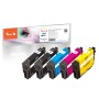 Peach PI200-869 cartuccia d'inchiostro 5 pz Compatibile Resa standard Nero, Ciano, Magenta, Giallo