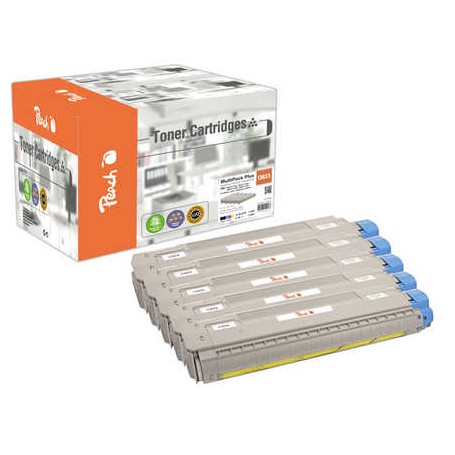 Peach PT1089 cartuccia toner 5 pz Compatibile Nero, Ciano, Magenta, Giallo (112312)