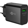 Goobay 75335 Caricabatterie per dispositivi mobili Universale Nero AC Ricarica rapida Interno