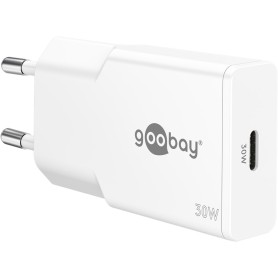 Goobay Slim Universale Bianco AC Ricarica rapida Interno (75736)