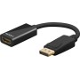 Goobay 75270 cavo e adattatore video 0,1 m DisplayPort HDMI Nero