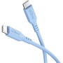 Goobay 77741 cavo USB USB 2.0 1,5 m USB C Blu
