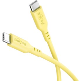 Goobay 77742 cavo USB USB 2.0 1,5 m USB C Giallo