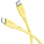 Goobay 77742 cavo USB USB 2.0 1,5 m USB C Giallo