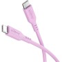 Goobay 77746 cavo USB USB 2.0 1,5 m USB C Rosa