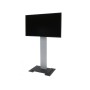 ITB ER600050/2 Supporto TV a parete 190,5 cm (75") Nero, Argento