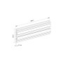 Multibrackets 1874 Accessorio per il montaggio del monitor (MB1874)