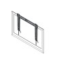 ITB CHMSTU Supporti a parete per TV 160 cm (63") Nero