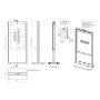 ITB ER665255 Supporto per display espositivi Nero
