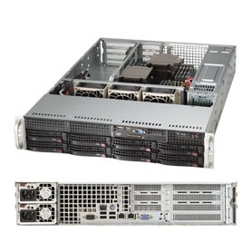 Supermicro SuperServer 6028R-WTRT Intel® C612 LGA 2011 (Socket R) Armadio (2U) Nero (SYS-6028R-WTRT)