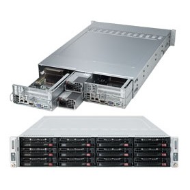 Supermicro SuperServer 6027TR-DTFRF Intel® C602 LGA 2011 (Socket R) Armadio (2U) Nero (SYS-6027TR-DTFRF)