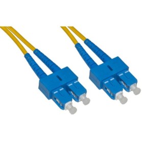 CAVO FIBRA OTTICA SC A SC SINGLEMODE DUPLEX OS2 GUAINA 2 MM 50/125 MT.5 - LKSCSC905