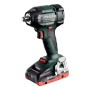 Metabo SSW 18 LTX 550 BL 1/2" 2800 Giri/min 550 Nm Nero, Verde, Rosso 18 V (602404800)
