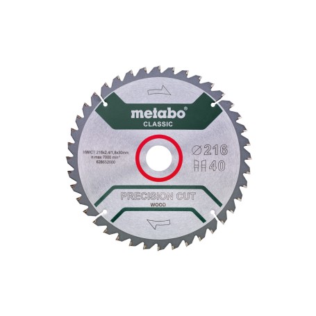 Metabo 628652000 lama circolare 21,6 cm 1 pz