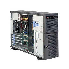 Supermicro SuperChassis SC743T-500B Supporto Nero 500 W (CSE-743T-500B)