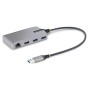 StarTech.com Hub USB a 3 porte con Ethernet - Hub USB 3.0 5Gbps alimentato via bus - Hub splitter USB-A a 3x (5G3AGBB-USB-A-HUB)