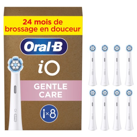 Oral-B iO Sanfte Reinigung 8er (wei, Fr empfindliche Bereiche und gesnderes Zahnfleisch) (8700216774130)