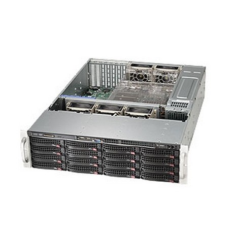 Supermicro SuperChassis 836BE16-R1K28B Supporto Nero 1280 W (CSE-836BE16-R1K28B)