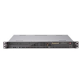 Supermicro SuperServer 5016T-MRB, Black Socket B (LGA 1366) Rack (1U) Nero (SYS-5016T-MRB)