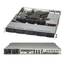 Supermicro SuperChassis 113MFAC2-R608CB Supporto Nero 600 W (CSE-113MFAC2-R608CB)
