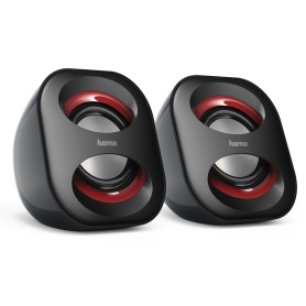 Hama Sonic Mobil 183 Nero, Rosso Cablato 3 W (00173131)