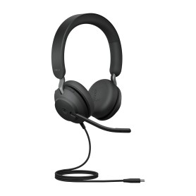 Jabra Evolve2 40, MS Stereo Cuffia Padiglione auricolare USB tipo-C Nero (24089-999-899)