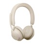 Jabra Evolve2 65, MS Stereo Auricolare Wireless A Padiglione Ufficio USB tipo A Bluetooth Beige (26599-999-998)