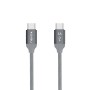 nevox 1654 cavo USB 2 m USB 2.0 USB C Grigio, Argento (1654)