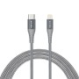 nevox 1885 cavo Lightning 1 m Grigio, Argento (1885)