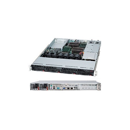 Supermicro CSE-815TQC-R706WB computer case Supporto Nero 750 W (CSE-815TQC-R706WB)
