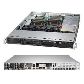 Supermicro CSE-815TQC-R504CB computer case Supporto Nero 500 W (CSE-815TQC-R504CB)