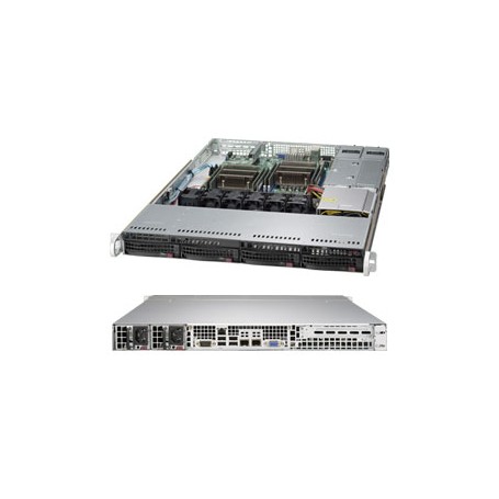 Supermicro SuperChassis 815TQC-R706CB Supporto Nero 750 W (CSE-815TQC-R706CB)