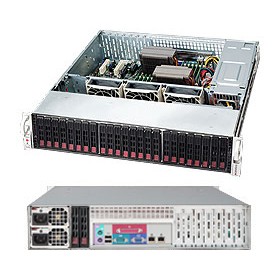 Supermicro SC216BE26-R1K28LPB Supporto Nero 1280 W (CSE-216BE26-R1K28LPB)