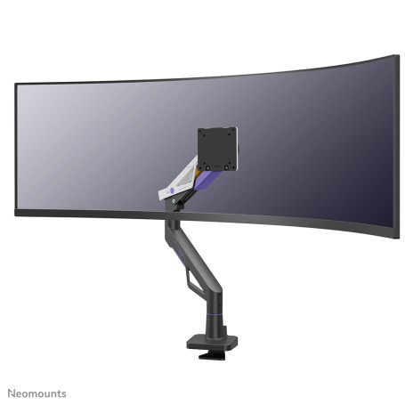 Neomounts DS70-256BL1 Braccio per monitor gaming 24-57" - molla a gas - Topfix - 180°-stop