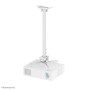 Neomounts CL25-550WH1 Supporto a soffitto beamer - alt. 74,5-114,5 cm - montaggio facile - mobilità completa