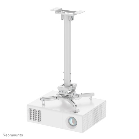 Neomounts CL25-540WH1 Supporto a soffitto beamer - alt. 60,5-90,5 cm - montaggio facile - mobilità completa