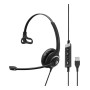 EPOS IMPACT SC 230 USB MS II Auricolare Cablato A Padiglione Ufficio USB tipo A Nero (1000578)
