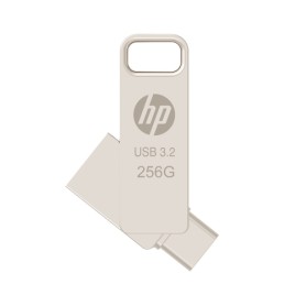 PNY HPFD206C-256 unità flash USB 256 GB USB Type-A / USB Type-C 3.2 Gen 2 (3.1 Gen 2) Argento