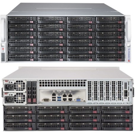 Supermicro 847BE2C-R1K28LPB Supporto Nero 1280 W (CSE-847BE2C-R1K28LPB)