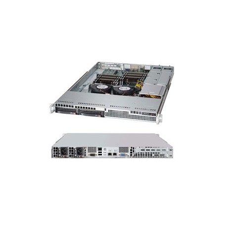 Supermicro SuperChassis 813LT-R500CB Supporto Nero 500 W (CSE-813LT-R500CB)