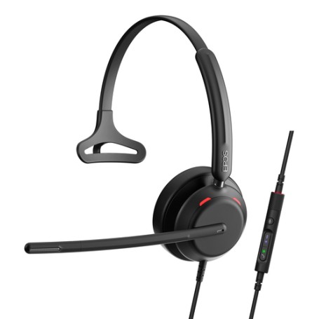EPOS IMPACT 730T Auricolare Cablato A Padiglione Musica e Chiamate USB tipo-C Nero (1001212)