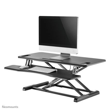 Neomounts Postazione di lavoro per rimanere in piedi o seduto (NS-WS300BLACK)