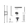 Multibrackets 7956 Supporto per display espositivi 2,54 m (100") Nero (MB7956)