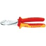 Kraft-Seitenschneider 74 06 180 (rot/gelb, VDE-geprft)