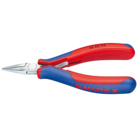 Elektronik-Greifzange 35 22 115 (rot/blau, glatte Greifflchen, Lnge 115mm)